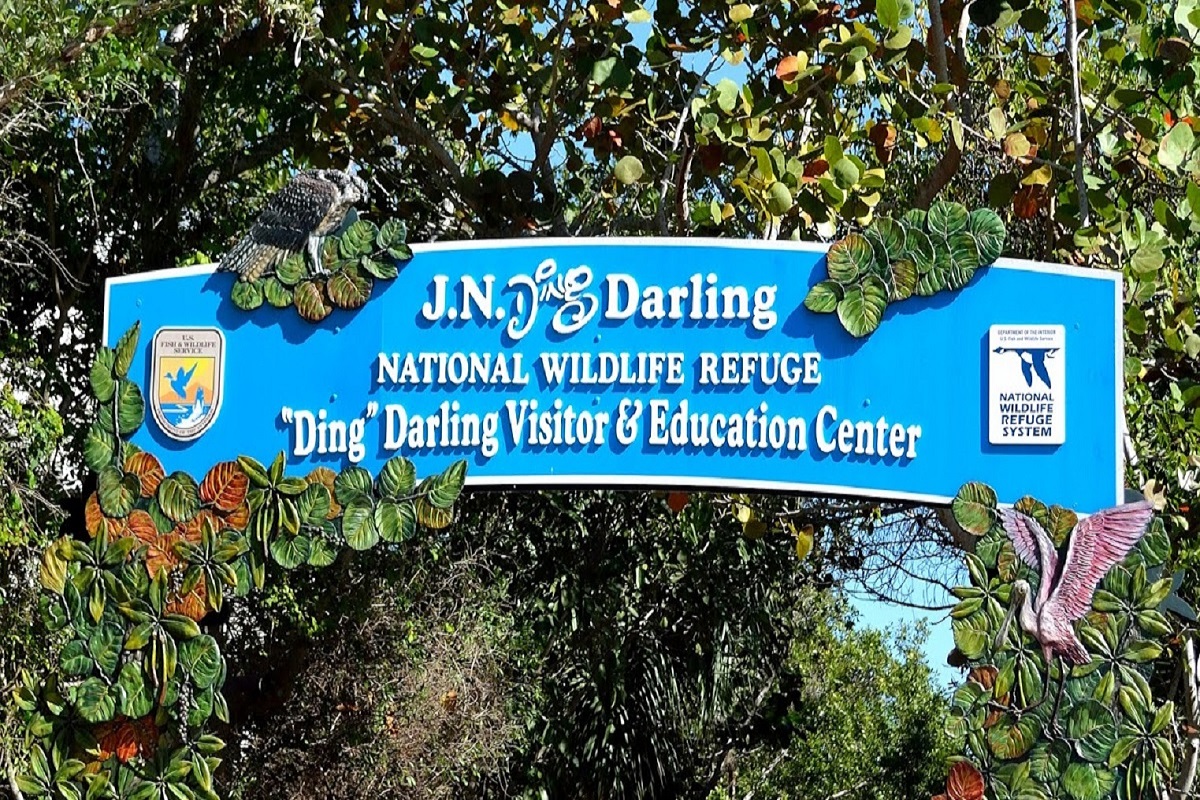 JN “Ding” Darling National Wildlife Refuge on Sanibel